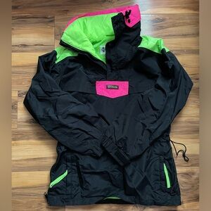 Vintage Neon Columbia Parka